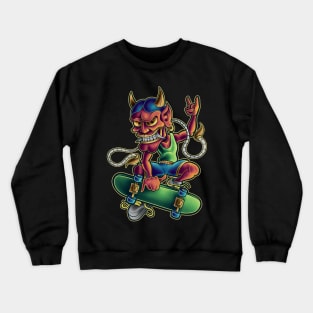 Hannyo Skateboard Crewneck Sweatshirt